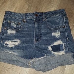 American eagle denim shorts